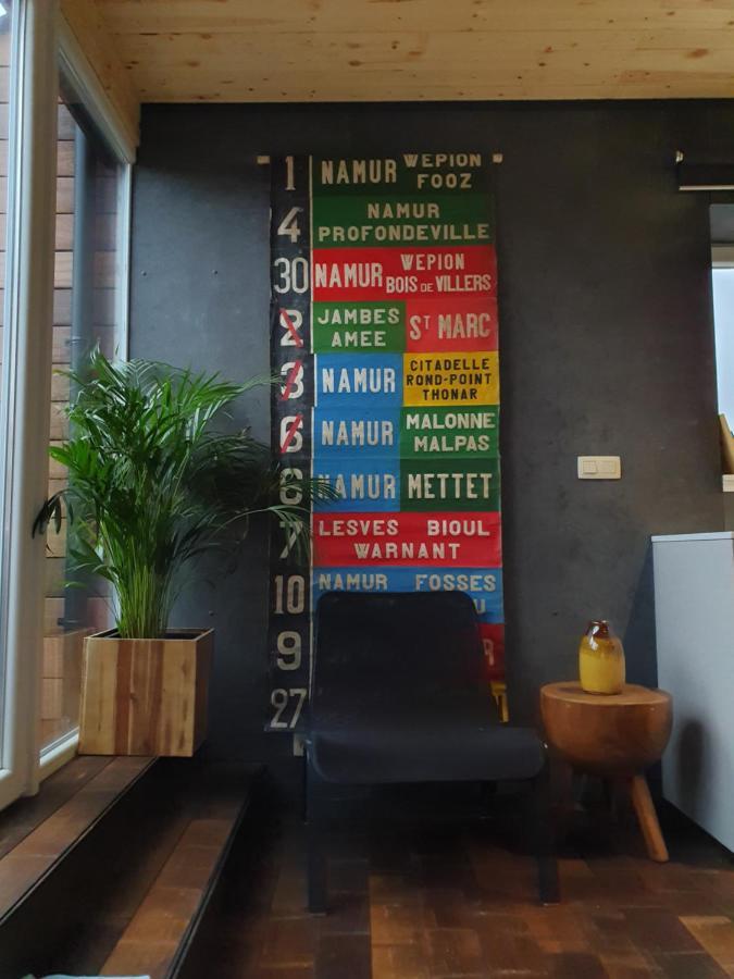 Vue Sur Meuse Lejlighed Profondeville Eksteriør billede