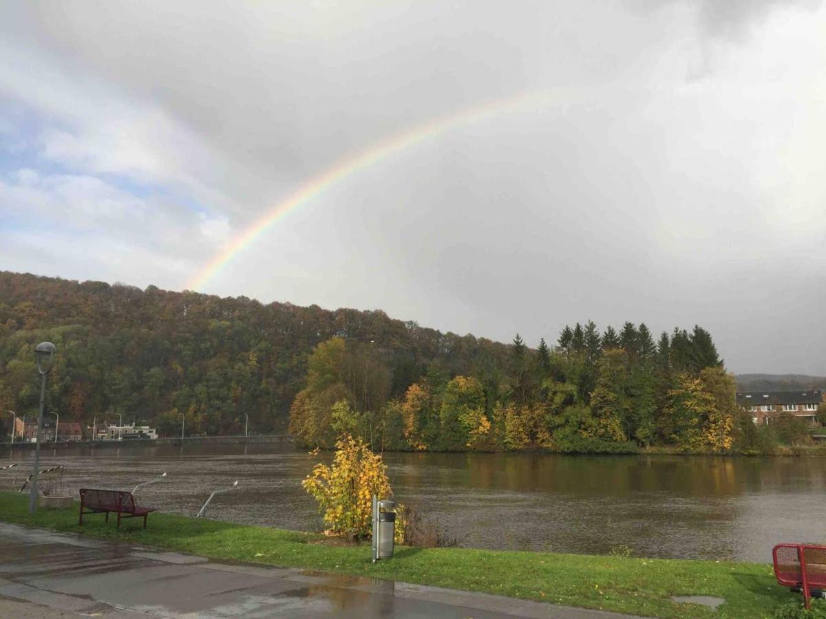 Vue Sur Meuse Lejlighed Profondeville Eksteriør billede